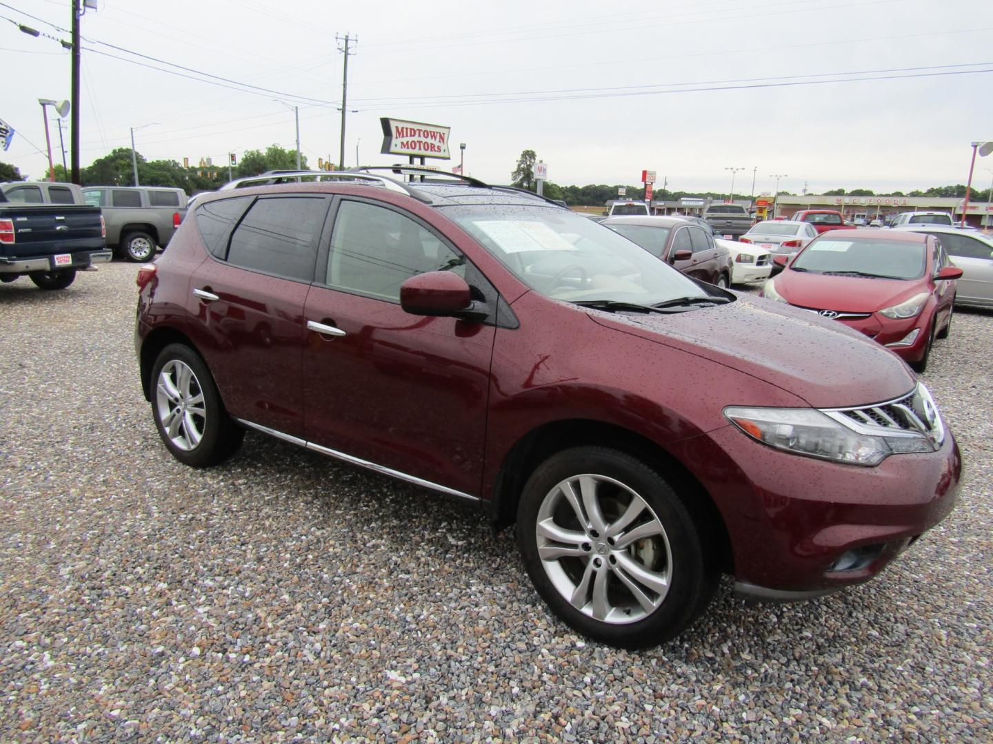 2011 Burgandy /Tan Nissan Murano (JN8AZ1MU0BW) with an V6 engine, Automatic transmission, located at 15016 S Hwy 231, Midland City, AL, 36350, (334) 983-3001, 31.306210, -85.495277 - Photo#0